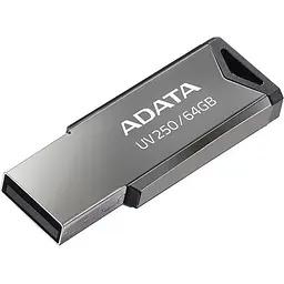 USB флеш накопичувач ADATA 64GB AUV 250 Black USB 2.0 (AUV250-64G-RBK)