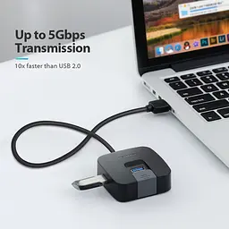 Разветвитель-хаб Vention 4-Port USB 3.0 - мініатюра 2