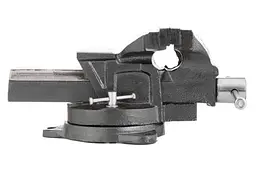 Ручні тиски поворотні слюсарні Intertool HT-0081 100 мм x 5.85кг - мініатюра 3