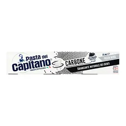 Зубна паста Pasta Del Capitano Carbone, 75 мл - мініатюра 3
