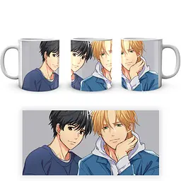 Кухоль GeekLand Banana Fish Бананова Риба Ейджі Еш BF 02.13 330 мл білий - мініатюра 4