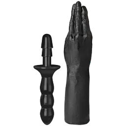 Рука для фістингу Doc Johnson Titanmen The Hand with Vac-U-Lock Compatible Handle, діаметр 6,9 см