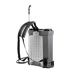 Обприскувач INTERTOOL DT 9016 акумуляторний ранцевий, обєм 16 л, продуктивність 3.1 л хв, акумулятор 12 В 8 Аг - мініатюра 5