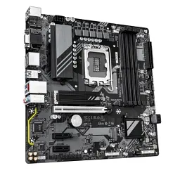 Материнська плата LGA1700, Gigabyte B760M DS3H GEN5, B760, 4xDDR5, Int.Video(CPU), 4xSATA3, 2xM.2, 1xPCI-E 5.0 x16, 2xPCI-E 3.0 x1, Realtek 7.1, RTL8125BG, 6xUSB 3.2 / 6xUSB 2.0, VGA/HDMI/2xDP, MicroATX - мініатюра 3