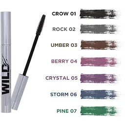 Туш для вій Parisa Wild Nature Color Mascara М-119 відтінок 04 (Berry) 5 мл - мініатюра 5