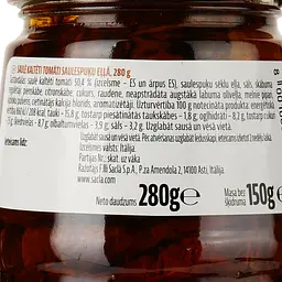 Томати в'ялені Sacla у рослинній олії 280 г (896795) - мініатюра 4