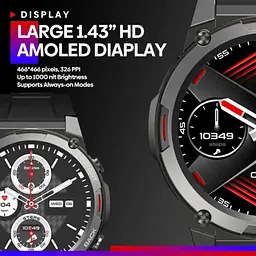 Смарт-годинник Smart watch Zeblaze Vibe 7 Pro Black - мініатюра 5
