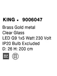 Підвіс Nova Luce KING 9006047 - мініатюра 7