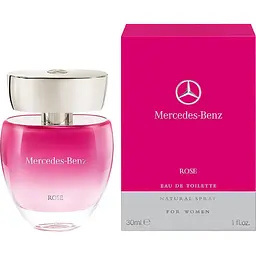 Туалетна вода Mercedes-Benz Women Rose 30 мл (72308) - мініатюра 2