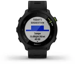 Смарт-годинник Garmin Forerunner 55 Black (010-02562-00/10) - мініатюра 5