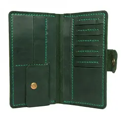 Чоловічий шкіряний портмоне Gofin 18х10 см acs0011972 - мініатюра 3
