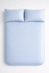 Комплект наволочок Ecotton 50х70 см із сатину 2 шт (арт. 14-4206) Pearl Blue світло-блакитний (24735) - мініатюра 2