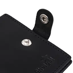Чоловіче шкіряне портмоне SHVIGEL 8,5х10х1 см acs0022436 - мініатюра 5