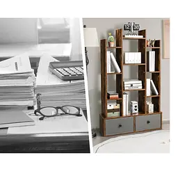 Стелаж Costway Drawer в стилі Loft - мініатюра 11