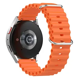 Ремінець Hump для Samsung Galaxy Watch 3 41mm - помаранчевий ширина кріплення 20мм силікон Watchbands (W23-0WB21134651) - мініатюра 2