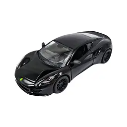 Інерційна машинка Lotus Emira Kinsmart KT5441W металева, 13 см Чорний