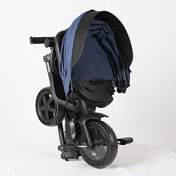 Велосипед складаний триколісний дитячий Qplay Nova Niello Blue (S700-12Nova+EvaBlue) - мініатюра 12
