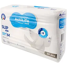 Підгузки для дорослих ActiLife Med Basic M 30 шт. - мініатюра 14
