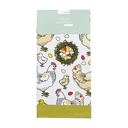 Полотенце Home Line кухонное Курочки 40x60 см (182820)