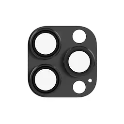 Захисне скло DK для Apple iPhone 16 Pro Max на камеру CD Metal Armor 021403 black 2 шт. - мініатюра 5
