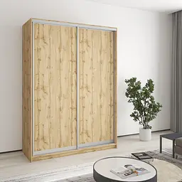 Шафа-купе дводверна MebelStar Комбо AL 2ДСП 150x60x210 см Дуб тахо (MBS-3516)