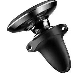 Автомобільний тримач холдер Baseus Magnetic Car Mount Phone Holder with Cable Clip Air Vent Version C40141201113-00 - мініатюра 5