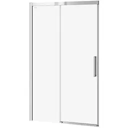 Двері розсувні для душової кабіни Cersanit Crea 1200x200 S159-007, універсальні, прозорий, хром