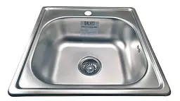 Кухонна мийка Romzha (Eko) Fifika Satin RO47123, Сірий - мініатюра 3