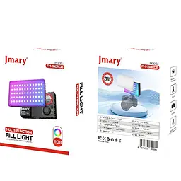 Накамерне світло Jmary FM-180RGB Black [168675] - мініатюра 7