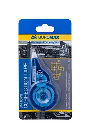 Коректор стрічковий BM.1079 BUROMAX , 5 мм х 6 м, карт.блістер з європідвісом (4823078940964)