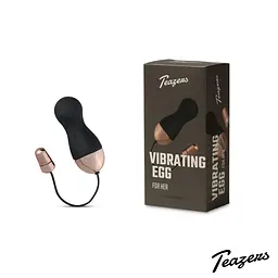 Віброяйце Teazers Egg With Remote, 8 см (чорний) - мініатюра 2