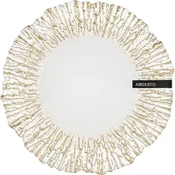 Тарілка Ardesto Salvia 21 см прозора (AR5036)