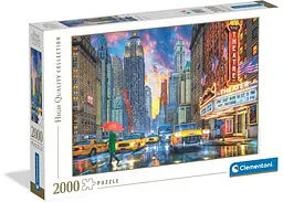 Пазл Clementoni High Quality Collection: Дощовий Мангеттен, Нью-Йорк, США (High Quality Collection - Rainy Manhattan Cityscape Puzzle - 2000 pcs.), 2000 ел. (32086)