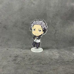 Акрилова колекційна фігурка Чібі Chibi Аніме Re:Zero. Життя з нуля в альтернативному світі Субару Нацукі (Subaru Natsuki) 10 см - мініатюра 2