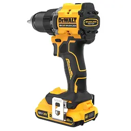DeWALT Шурупокрут-дриль акумуляторний DeWALT XR Li-Ion 18В акб 2х2А·рік 74Нм 0-450·0-1650об/хв кейс TSTAK, ЗП 1.12кг - мініатюра 5