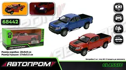 
Машинка металева Chevy Colorado ZR2 1:31 АВТОПРОМ світло звук двері 68442 - мініатюра 4