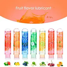 Їстівний лубрикант FRUITS FUN 80 мл Слива на водній основі - мініатюра 3