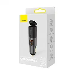 Автомобільний зарядний пристрій Baseus Share Together with Cigarette Lighter Expansion Port U+C 120W CCBT-C0G - мініатюра 3