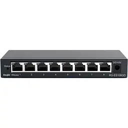 Комутатор Ruijie Reyee RG-ES108GD (RG-ES108GD) - мініатюра 2