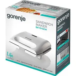 Бутербродница Gorenje SM701GCW [89962] - мініатюра 7