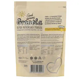 Гранола Good morning Granola зі смаком білого шоколаду 255 г - мініатюра 2