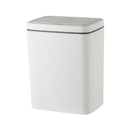Відро для сміття сенсорне прямокутне Mixxus WAVE-TC0110 White 10 л біле (MI7073) - мініатюра 1