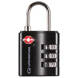 Замок Lifeventure TSA Combi Lock Чорний