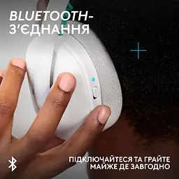 Ігрова гарнітура Logitech G325 Lightspeed Wireless White (981-001531) - мініатюра 5