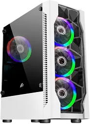 Корпус 1stPlayer D4 RGB White (D4-WH-4F1-W)