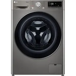Пральна машина LG фронтальна 7 кг 1200 A+++ 48 см дисплей пара інвертор cріблястий