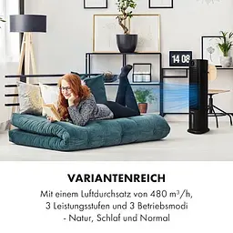 Охолоджувач повітря Klarstein Skytower Grand Smart 480 м3/год (10035817) - мініатюра 7