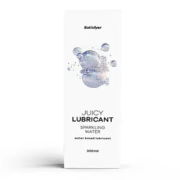 Лубрикант Satisfyer Juicy Lubricant Sparkling Water на водній основі, 300 мл