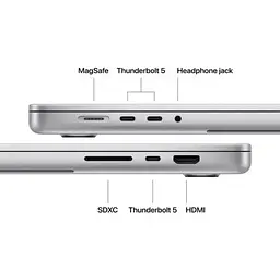 Ноутбук Apple MacBook Pro 16 A3429 M5 Max Silver (MGE74UA/A) - мініатюра 7