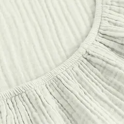 Комплект постільної білизни Cosas Vanillacream CS1 Підлітковий муслін кремовий (Muslin_02VanillaCream_El90-02VanillaCream_155) - мініатюра 7